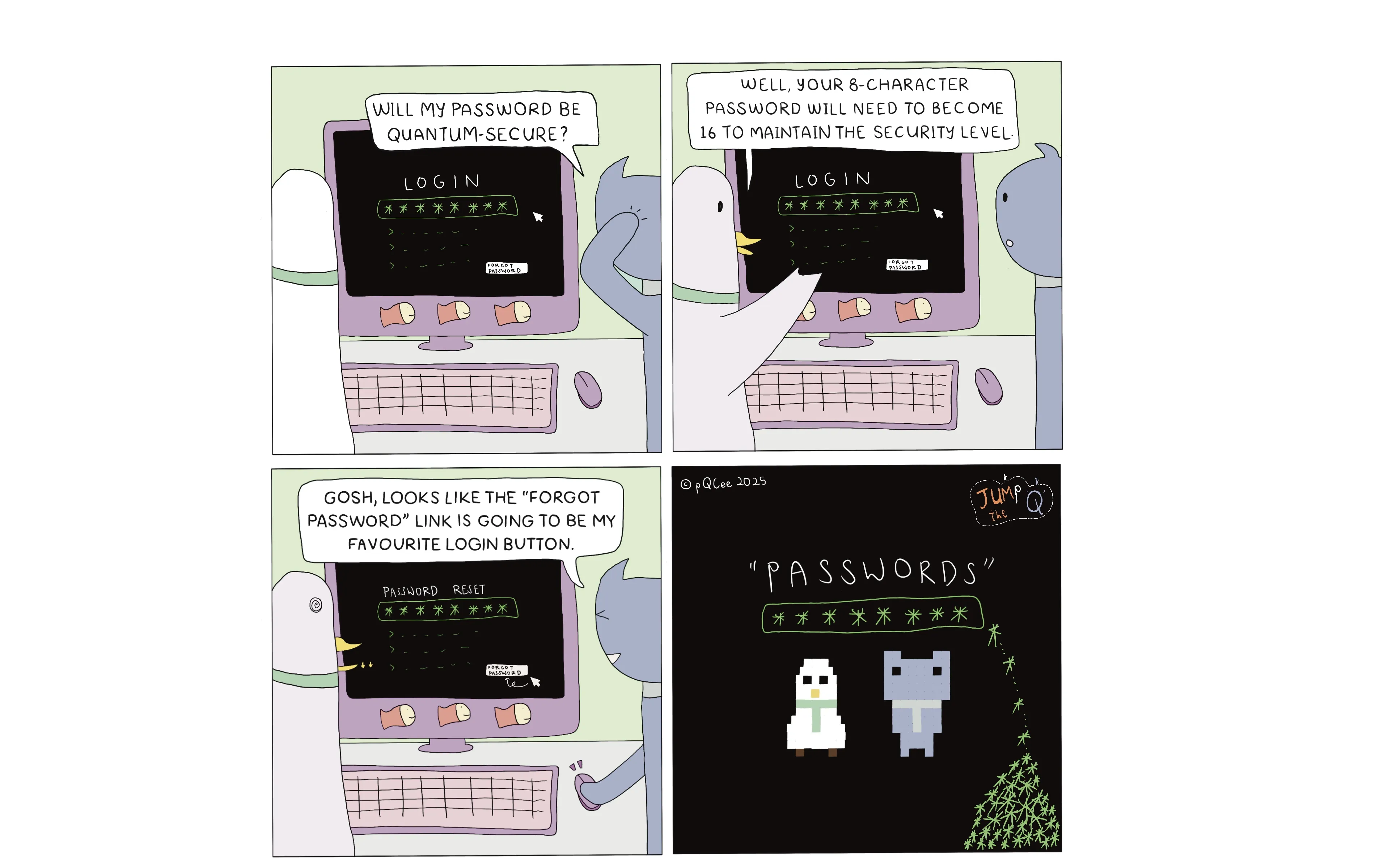 Will quantum computers spell the end of password use?