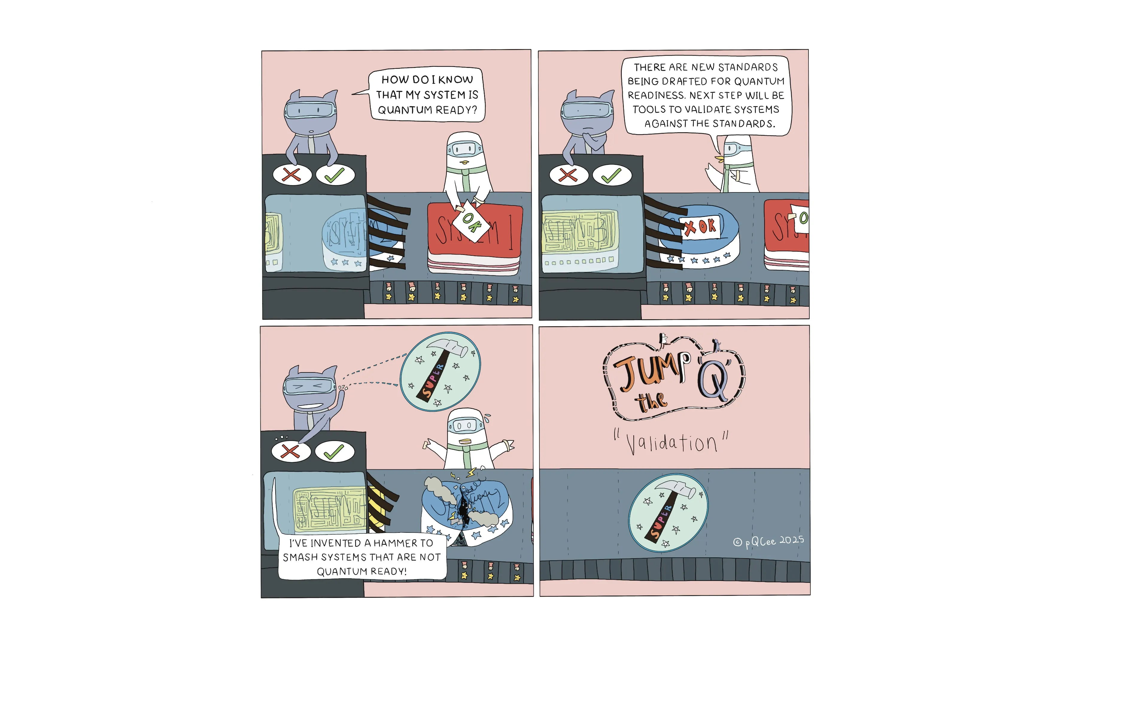 Will there be a new service industry made up of quantum-readiness validators?